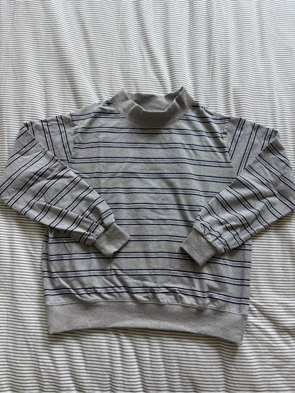 Parke 2026 Core Striped Mockneck Pullover - Core Stripe